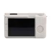 Sony ZV-E10 II/ZV-E10M2 White Glossy Silicone Protective Case - 2
