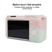 Sony ZV-E10 II/ZV-E10M2 Litchi Texture Silicone Case - Jelly Pink Green - 4