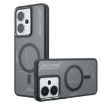 Realme 14/14T/Neo7x Armor MagSafe PC Hybrid TPU Case - Frosted Black - 1