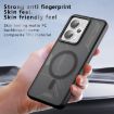 Realme 14/14T/Neo7x Armor MagSafe PC Hybrid TPU Case - Frosted Black - 8