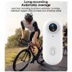 H88 4K Thumb Sports Camera Mini WiFi, Simple Version Black - 9