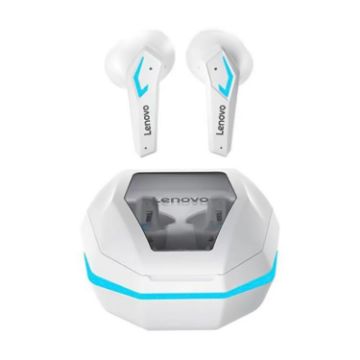 Lenovo TG102 AI Noise Reduction BT 5.4 Wireless Earphones White - 1