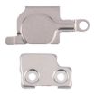 iPhone 15 Pro Max Flashlight/Mic Iron Sheet Cover - 1 Pair Back Cover - 1