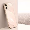 Samsung Galaxy A07 5G XINLI 6D Electroplate TPU Case - Pink - 1