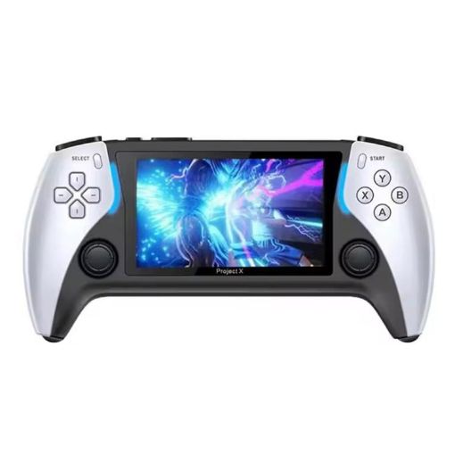 PROJECT X Handheld Game Console 4.3" Screen ATM 7051 CPU White - 1