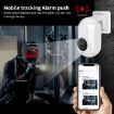 WiFi Surveillance Camera with Night Vision & Intercom, US Plug (White) - 6