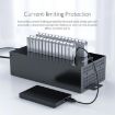 ORICO IH30P 30-Port USB 2.0 Hub, UK Plug, Industrial Grade, Black - 9