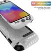 Nintendo Switch 2 Detachable X-Pattern Protective Case with Holder - White - 4