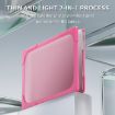 Microsoft Surface Laptop 7 13.8" Rose Red TPU+PC Protective Case - 3