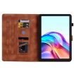 Tecno Megapad 11 Brown Lily Embossed Leather Tablet Case - 3