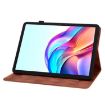 Tecno Megapad 11 Brown Lily Embossed Leather Tablet Case - 4