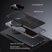Huawei Pura 80 5G Red Leather PC Phone Case with Cloud Dragon Pattern - 4