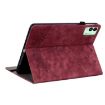 Tecno Megapad 11 Red Butterfly Rose Embossed Leather Tablet Case - 4