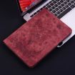 Tecno Megapad 11 Red Butterfly Rose Embossed Leather Tablet Case - 6