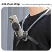 RUIGPRO Magnetic Neck Mount Anti-shake Phone Bracket - Grey - 7