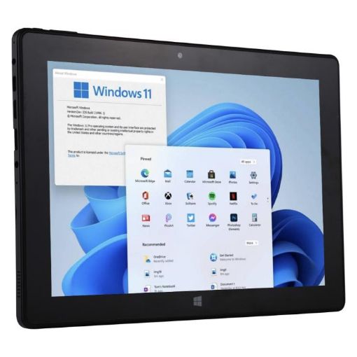 HONGSAMDE 10.1" 2-in-1 Tablet PC, 12GB+128GB, Windows 11, Intel N100 - 1