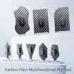Qianli Carbon Fiber Prying Tool - High Toughness, Peanut Shaped, Multifunctional - 3