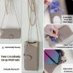 OPPO Find X8s Grey Crossbody Chain Fishtail Litchi Leather Case - 5