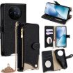 Vivo X200s Black Crossbody Chain Fishtail Litchi Leather Phone Case - 1