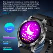 H9 1.43" Steel Strap ECG Smart Watch with Bluetooth Calls (Black) - 8