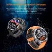 HD300 Sports Smart Watch, 1.43" AMOLED, Blood Oxygen, Black Silicone Strap - 4
