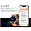 HD300 Sports Smart Watch, 1.43" AMOLED, Blood Oxygen, Black Silicone Strap - 9