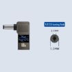 100W Type-C to DC5.5x2.1mm Charging Adapter with Digital Display - 2
