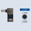 100W Type-C to DC6.0x0.6mm Charging Adapter with Digital Display - 2