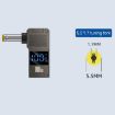 100W Type-C to DC5.5x1.7mm Charging Adapter with Digital Display - 2