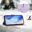 Realme 14x/V70/C75 5G Light Purple RFID Leather Phone Case - 4