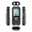 UNIWA M6000 Keypad Phone, 2.4", Dual Flashlights, 4 SIM, SOS, EU Plug - 4