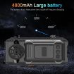 UNIWA M6000 Keypad Phone, 2.4", Dual Flashlights, 4 SIM, SOS, FM, US Plug - 9