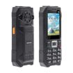 UNIWA M6000 Keypad Phone, 2.4", Dual Flashlights, 4 SIM, SOS, FM, AU Plug - 1