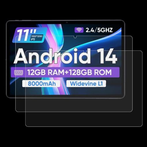 Ecopad E20 Tablet 11 - 2pcs 9H 0.3mm Tempered Glass Film - 1
