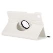 Samsung Galaxy Tab A7 T500 White Litchi Texture 360 Rotating Leather Case - 6