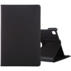 Samsung Galaxy Tab A7 T500 360 Rotating Leather Case with Holder - Black - 1
