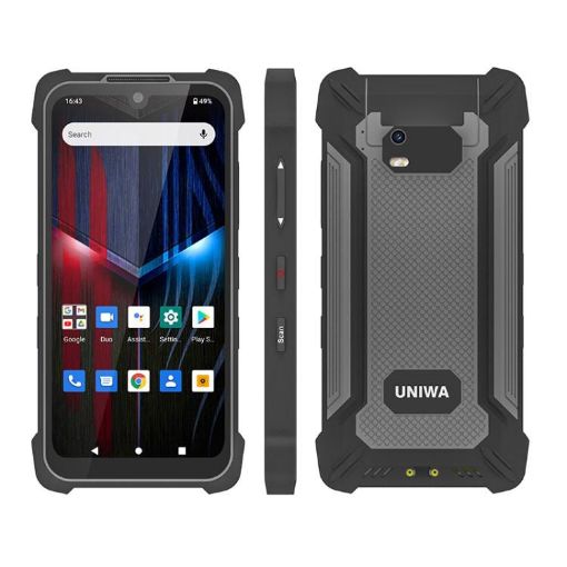 UNIWA P551 Rugged PDA Phone, 4GB+64GB, 5.5" Android 11, 4G, UK Plug - 1