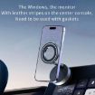 Foldable Vacuum MagSafe Magnetic Phone Holder - Silver Q89 - 4