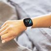Fitbit Versa 3/Sense Black TPU Protective Case - Full Coverage Plating - 6