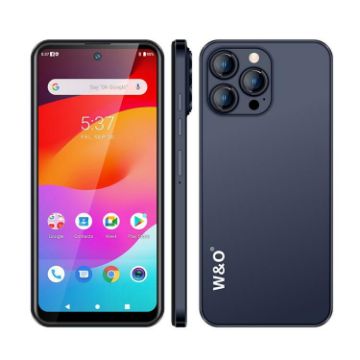 W&O X200 Pro 6.8" 4GB+128GB Android 10 Helio P35 4G US Plug Blue - 1