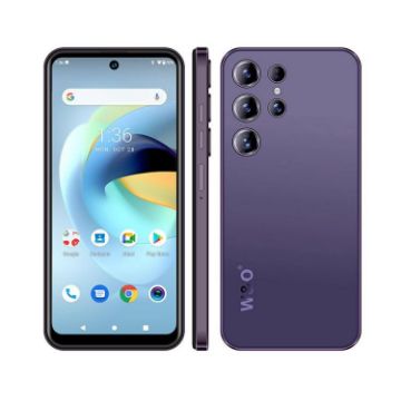 W&O X500 Pro 6.8" 4GB+128GB Android 10 Helio P35 4G EU Plug Purple - 1