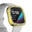 Fitbit Versa 3/Sense Gold Diamond PC Protective Case - Double Row Plating - 3