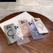 Xiaomi Civi 5 Pro MagSafe PC Phone Case - Transparent Black Ice Fog - 2