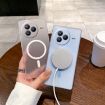 Xiaomi Civi 5 Pro MagSafe PC Phone Case - Transparent Black Ice Fog - 4