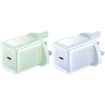 REMAX RP-U91 30W PD+QC GaN Fast Charger, UK Plug, Purple - 2