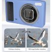 DC15 4K HD Camera, 2.4" Screen, 18X Zoom, 64MP Shooting - Black - 6