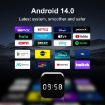 H96Max 8K UHD Android 14 TV Box, 2GB+16GB, Allwinner H728, EU Plug - 4