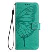 Vivo S30 Pro Mini Green Embossed Butterfly Leather Phone Case - 3