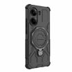 Redmi Turbo 4 5G J-20 Black MagSafe Magnetic TPU+PC Phone Case - 3