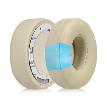 Ice Feeling Gel Earpads for Beats Solo3/Solo2 - Matte Gold Replacement - 1